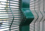 Galvanized Welded Powder Coated Wire Mesh Exterior Fencing Security Fence 358