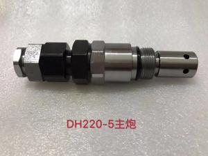 China Hydraulic Main Excavator Relief Valve DH220-5 Machinery Repair Parts factory