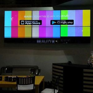 198W 55" 450cd/m2 1.8mm Bezel LCD Video Wall for Monitor Center