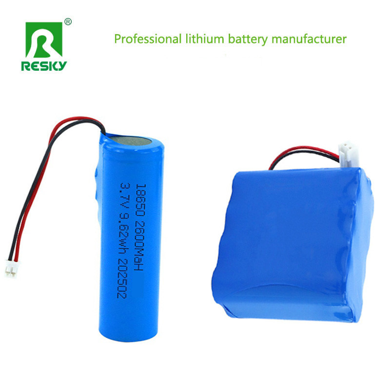 Lithium Ion Cell 3.7V 4.2V 2600mAh Li-Ion Rechargeable Lithium Battery Cell With PCM