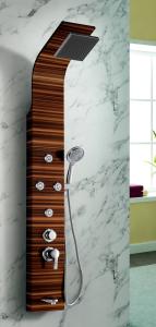 China Aluminium shower column/shower panel HDB-1532 1600X200X75 factory