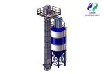 Heat Resistant Storage Silo With Mining Bucket Elevator