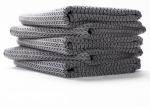 Black Auto Detailing Microfiber Towels Washing Cleaning Tools