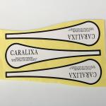 22MM Plastic Sticker Label Flexo