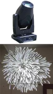 China Moving Head LED Stage Lights / LED Moving Head Lights 3 Gobo Wheels 2 Color Wheels factory