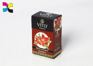 China Tea Coffee Personalised Packaging Boxes CMYK PMS Colors Hot Stamping Embossing factory