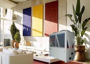 China Heating and cooling system heat pump water heater of hotel changing bath waste heat into treasure factory