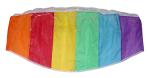 Small Size Parafoil Stunt Kite Easy Assembled Dual Line Type 80*40cm