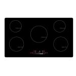Hot Plate Ceramic Glass 90cm 5 Ring Induction Hob