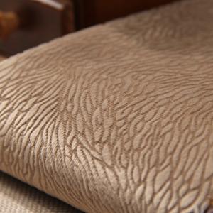 China Burnout Composite Fabric Grey Textured Upholstery Fabric factory