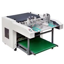 China High Accuracy Automatic Grooving Machine , Food Box Making Machine Low Noise factory