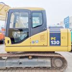 Original Hydraulic Valve Komatsu Pc130 Japan Second Hand Excavator 13ton Used