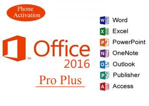 China DVD Phone  Office 2016 Digital License 64Bit Excel 2016 Product Key on sale