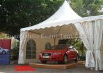 Pagoda / gazeboTent With Transparent white skin, Party Canopy Tent For Wedding