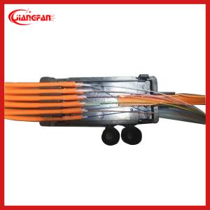 China 12 Core Spider Ribbon Cable Fiber Optic Fan Out Kit With Heat Shrinkable Tube factory
