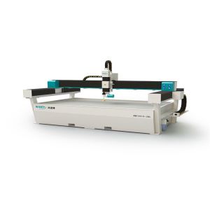 China 2500 * 1500 mm AB 5 AXIS  with 420 Mpa high pressure metal water jet cutting machine water jet cutter on sale