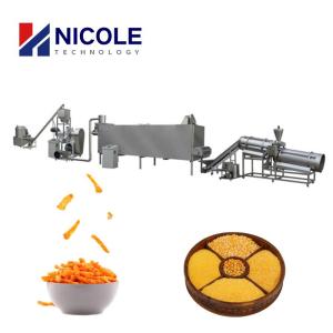 China Industrial Fried Baked Type OEM Kurkure Making Machine Diesel Energy factory