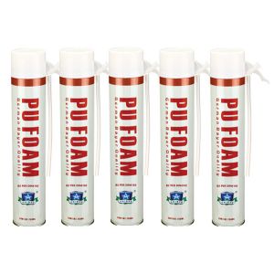 Professional B2 Fire Resistant PU Foam Spray / Polyurethane Foam 750ml