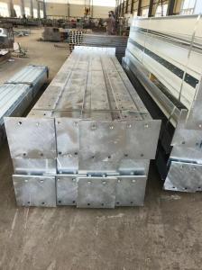 China Bolted Galvanized H Section Steel structure Retaining Wall beam Weather Resistance factory