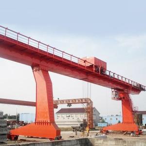 China Outdoor Plant 20T L Shape Box Hook Hydraulic Gantry Crane factory