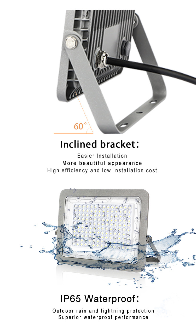 CE RoHS High Mast Output Outdoor LED Flood Lights For Stadium Football Field