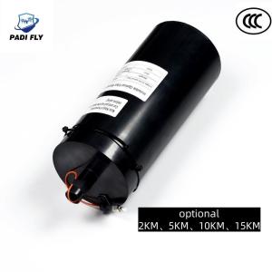 China Black Accessories Fpv Fibre Optic Drone Anti Jamming 5km Optional Long Distance factory
