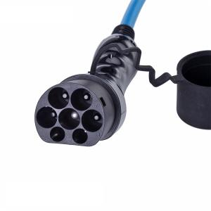 China 3 Phase 240VAC Type 2 Home EV Charger Residential Dc Fast With Leakage Protection IP54 factory