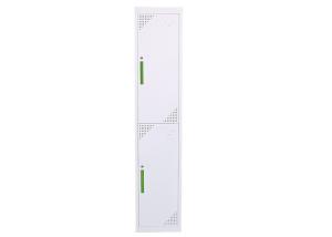 China School 2 Door Steel Lockers SPCC Vertical 1850*380*450MM factory