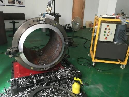 88kgs Easy Install Hydraulic Pipe Cutting And Beveling Machine Wall Thickness