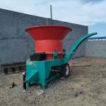 Rotary Type Silage Drum Bale Rice Straw Cutter Rotary Hammer Shredder for Wheat