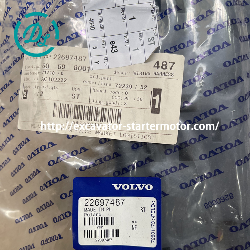 Engine Wiring Harness 22697487 Volvo Penta TAD1651GE Electrical System