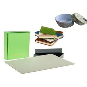 Mixed Pulp Material Book binding paper grey cardboard sheet / roll for box