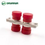 Single Mode Flange FC Fiber Optic Adapter Metal Housing JIS Standard