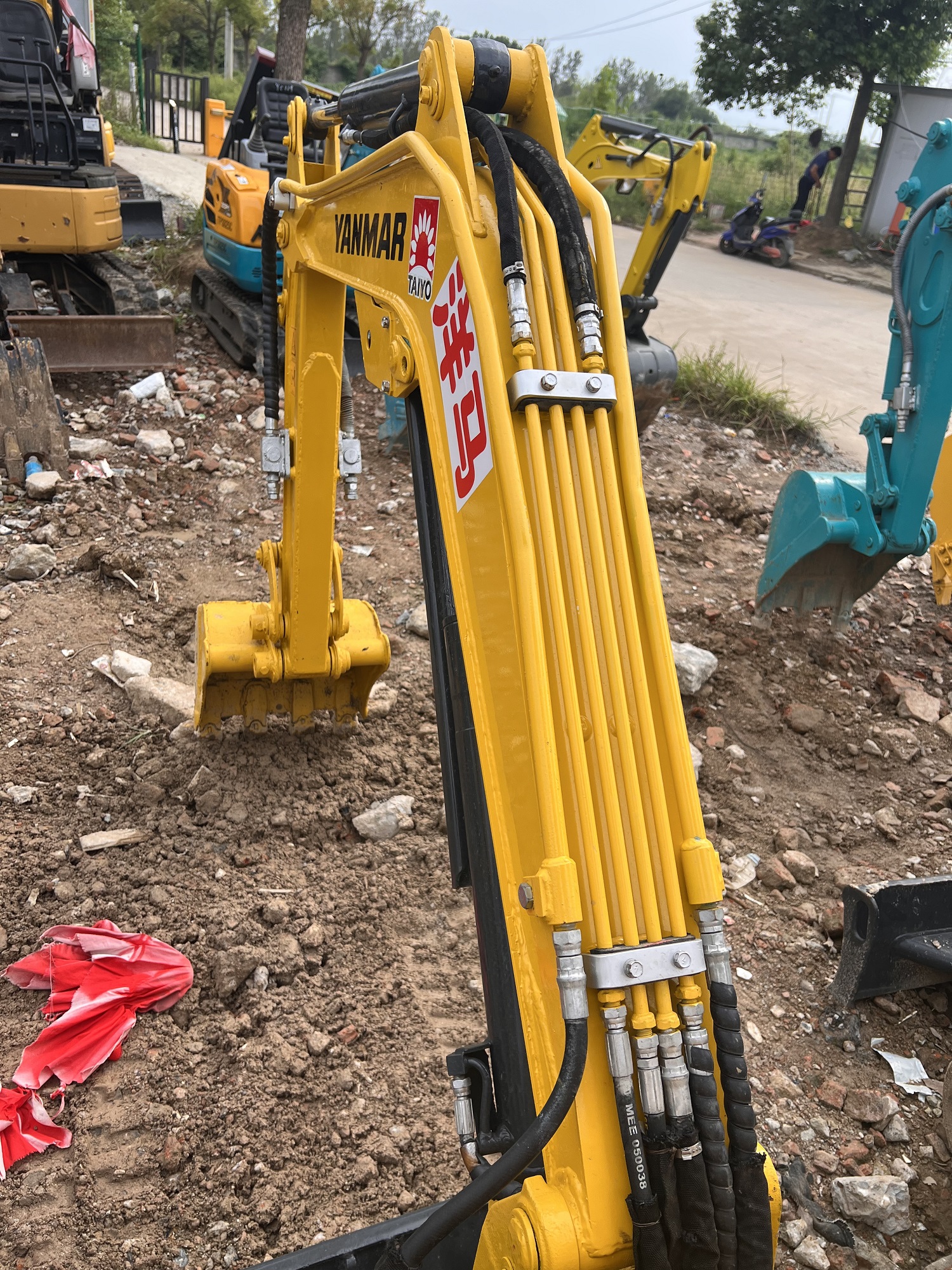 Mini excav used Yanmar 17 digger used small machinery second hand mini excav best mini the excav best