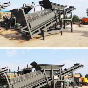 China 2.2kw Gold Trommel Screen / Roller Screen Ore Mining Screening Equipment factory