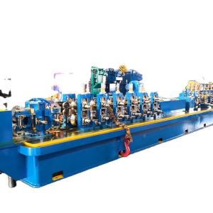 China OEM Iron Pipe Making Machine Galvanized Steel Pipe Manufacturing Machine factory