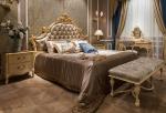 Bed neo classical bedroom sets antique Bedroom furniture Kingbed Solid wood Bed
