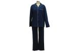 Trendy Black Womens Winter Loungewear Set , Women'S Cotton Loungewear Breathable