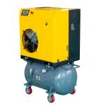 Air Cooling 5.5kw 7.5 HP Belt Drive Screw Oil Injected Rotary Compressor