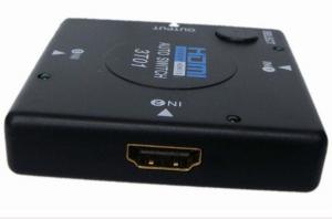 China High Quality Mini 3 Port Hdmi Switch Switcher 1 Output 3 Input Splitter For 1080p Vedio factory