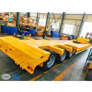 China Mining Machinery 60000kg Fuwa Heavy Duty Low Bed Trailers factory