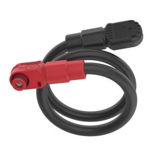 China 100% Bare Copper Wire Cable For DC Solar Cable Customized Color Connectors factory
