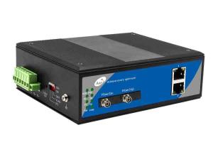 China Ultra Low Delayed Ethernet Fiber Switch , 4 Port Industrial Ethernet Switch factory