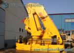 10 Ton Folding Arm Crane Mounted Truck , SQ10ZA3 Knuckle Boom Truck