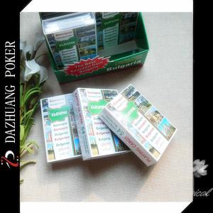 China BULGARIA PLAYING CARDS WITH 52 WONDERFUL VIEWS factory