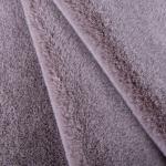 Plush Fabric Short Faux Fur for Garment Customizable Yarn Count