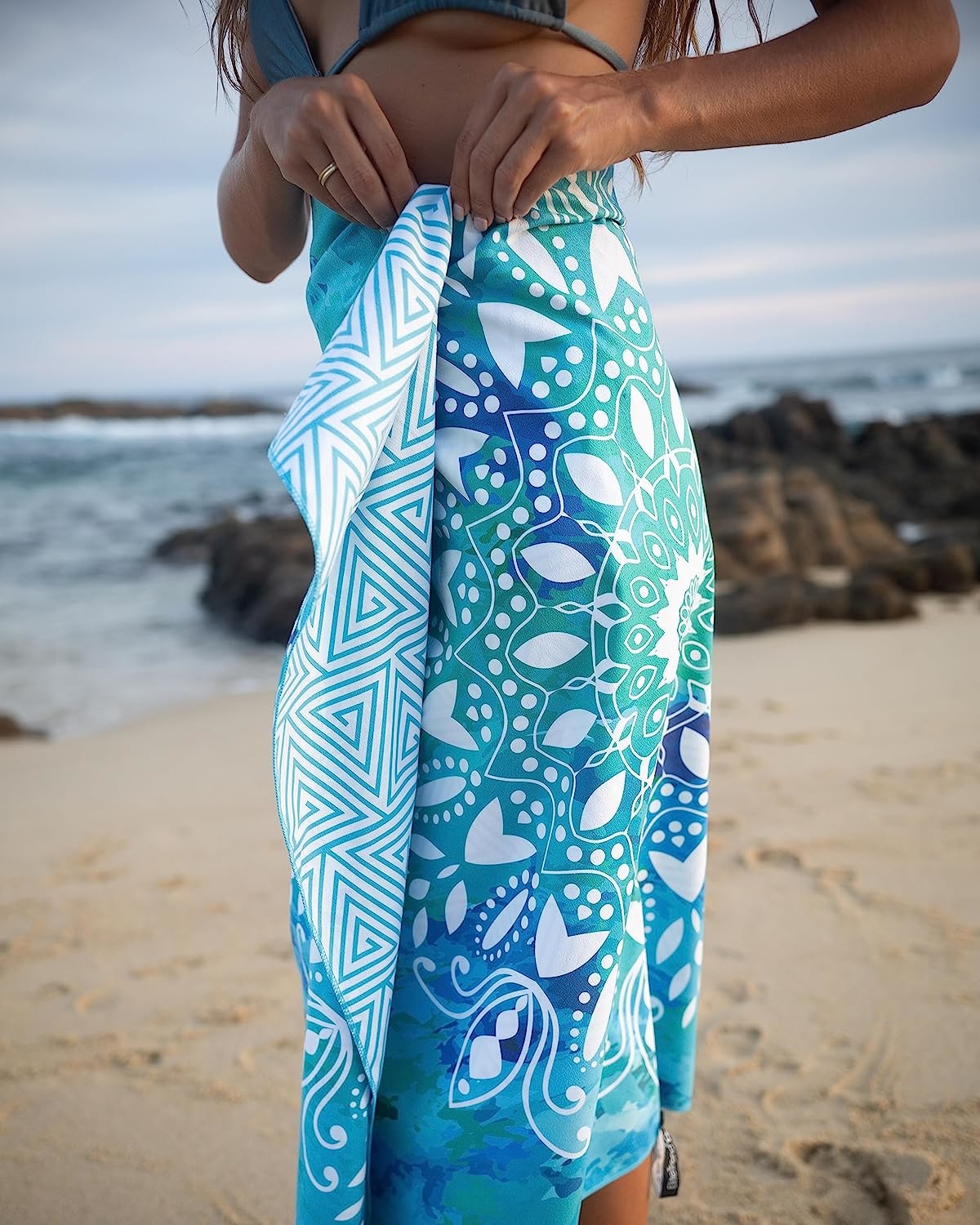 Softness Soft Printed Beach Towel Care Instructions Machine Washable