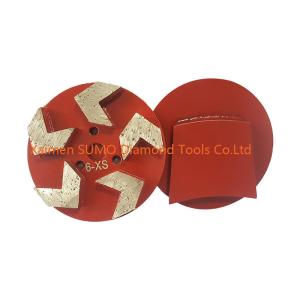 China Floor Concrete Grinder Diamond Angle Grinder Disc 3'' 5 Arrow factory