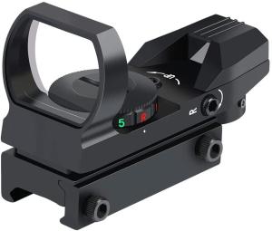 China Compact 22x33mm Red Dot Reflex Sight With 4 Reticle Shockproof factory