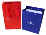 colorful gift small Paper Carrier Bag Recycle with Handles for wathes jewlery